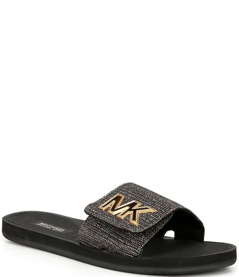 michael michael kors mk slide